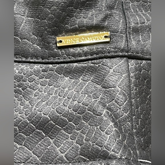 Vince Camuto Croc Embossed Vegan Suede Bucket Hat One Size NWT - Picture 4 of 9